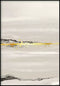 Beige Landscape Left Real Gold Poster 50x70cm